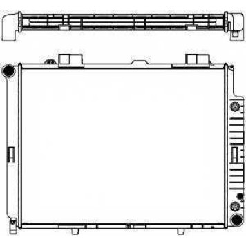 Радиатор охлаждения двигателя SAKURA Automotive 3311-1003