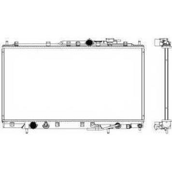 Радиатор охлаждения двигателя SAKURA Automotive 3321-1026