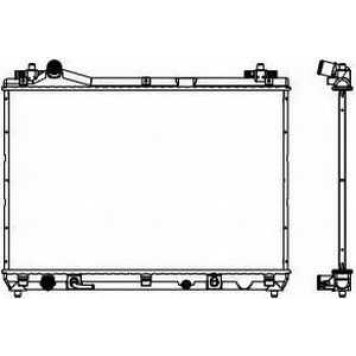 Радиатор охлаждения двигателя SAKURA Automotive 3431-8501