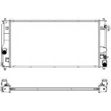 Радиатор охлаждения двигателя SAKURA Automotive 3461-1013