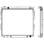 Радиатор охлаждения двигателя SAKURA Automotive 3461-1065