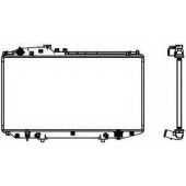 Радиатор охлаждения двигателя SAKURA Automotive 3461-1069