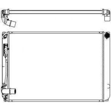 Радиатор охлаждения двигателя SAKURA Automotive 3461-8512