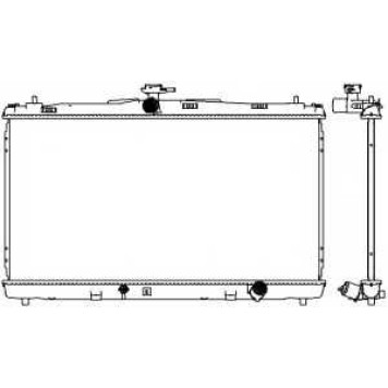 Радиатор охлаждения двигателя SAKURA Automotive 3461-8539