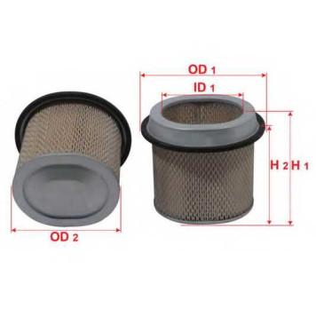 Фильтр воздушный SAKURA Automotive A-1016