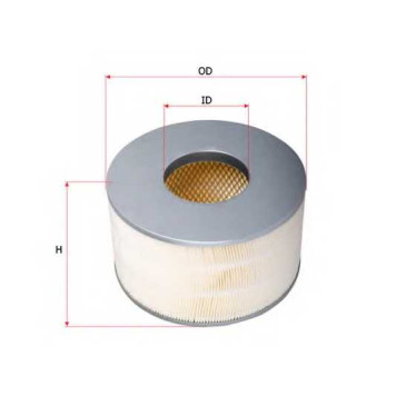 Фильтр воздушный SAKURA Automotive A-1196