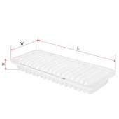 Фильтр воздушный SAKURA Automotive A-1223