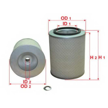 Фильтр воздушный SAKURA Automotive A-1308