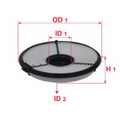 Фильтр воздушный SAKURA Automotive A-1411