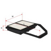 Фильтр воздушный SAKURA Automotive A-1646