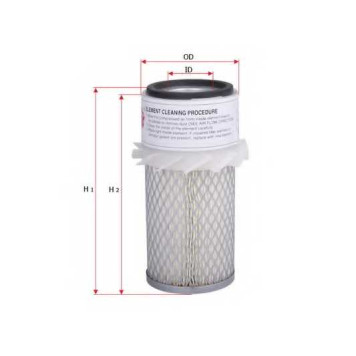 Фильтр воздушный SAKURA Automotive AS-5412