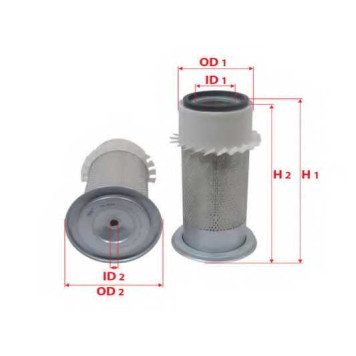 Фильтр воздушный SAKURA Automotive AS-8564