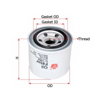 Фильтр масляный SAKURA Automotive C-1002