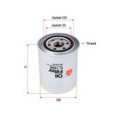 Фильтр масляный SAKURA Automotive C-1008