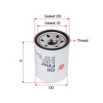 Фильтр масляный SAKURA Automotive C-1011