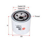 Фильтр масляный SAKURA Automotive C-1016