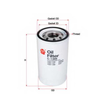 Фильтр масляный SAKURA Automotive C-1305