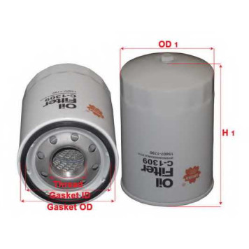 Фильтр масляный SAKURA Automotive C-1309