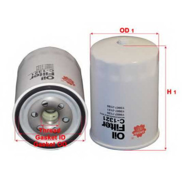 Фильтр масляный SAKURA Automotive C-1321