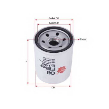 Фильтр масляный SAKURA Automotive C-1404