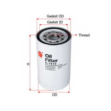 Фильтр масляный SAKURA Automotive C-1513