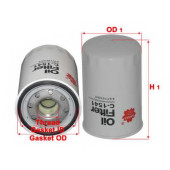 Фильтр масляный SAKURA Automotive C-1541