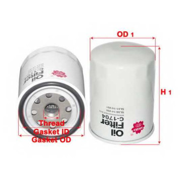 Фильтр масляный SAKURA Automotive C-1704