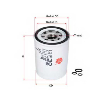 Фильтр масляный SAKURA Automotive C-1712