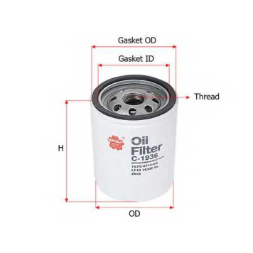 Фильтр масляный SAKURA Automotive C-1936