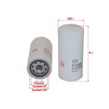 Фильтр масляный SAKURA Automotive C-51070