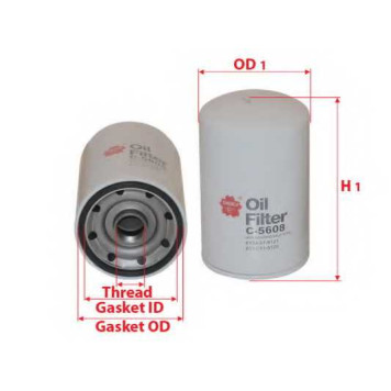 Фильтр масляный SAKURA Automotive C-5608