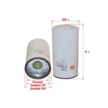 Фильтр масляный SAKURA Automotive C-5710