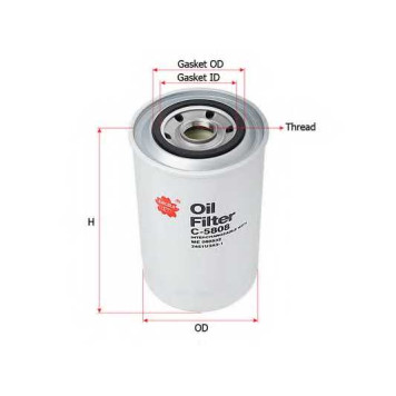 Фильтр масляный SAKURA Automotive C-5808