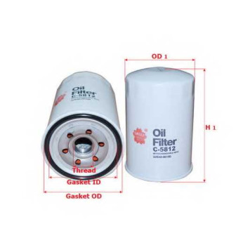 Фильтр масляный SAKURA Automotive C-5812