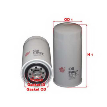 Фильтр масляный SAKURA Automotive C-6101