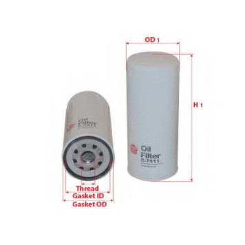 Фильтр масляный SAKURA Automotive C-7911