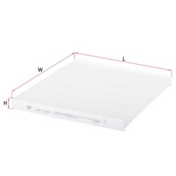 Фильтр салонный SAKURA Automotive CA-1101