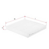 Фильтр салонный SAKURA Automotive CA-1606