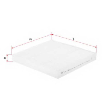 Фильтр салонный SAKURA Automotive CA-1606