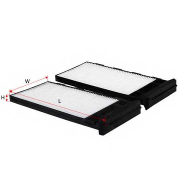 Фильтр салонный SAKURA Automotive CA-1802