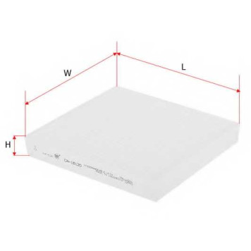 Фильтр салонный SAKURA Automotive CA-18120