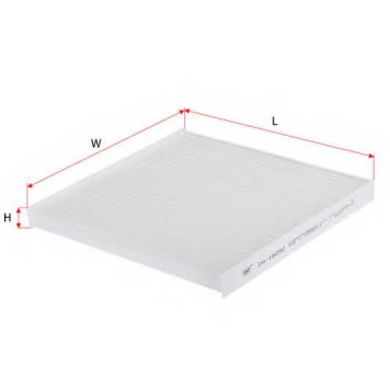 Фильтр салонный SAKURA Automotive CA-18250