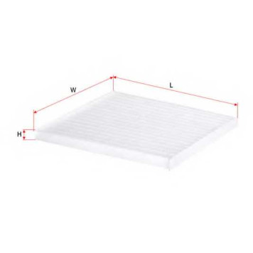 Фильтр салонный SAKURA Automotive CA-18370