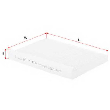 Фильтр салонный SAKURA Automotive CA-28130