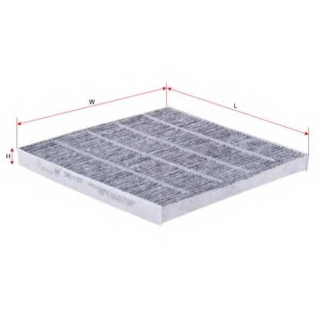 Фильтр салонный SAKURA Automotive CAC-1101