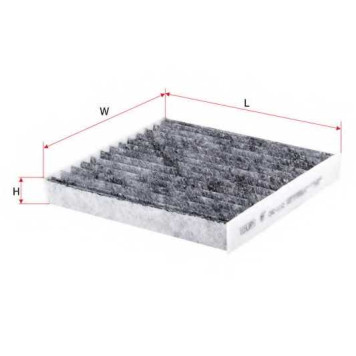 Фильтр салонный SAKURA Automotive CAC-1112