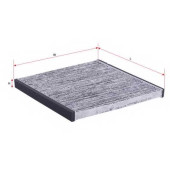 Фильтр салонный SAKURA Automotive CAC-1113