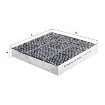 Фильтр салонный SAKURA Automotive CAC-1605