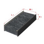 Фильтр салонный SAKURA Automotive CAC-1609