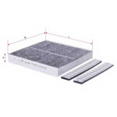 Фильтр салонный SAKURA Automotive CAC-1801